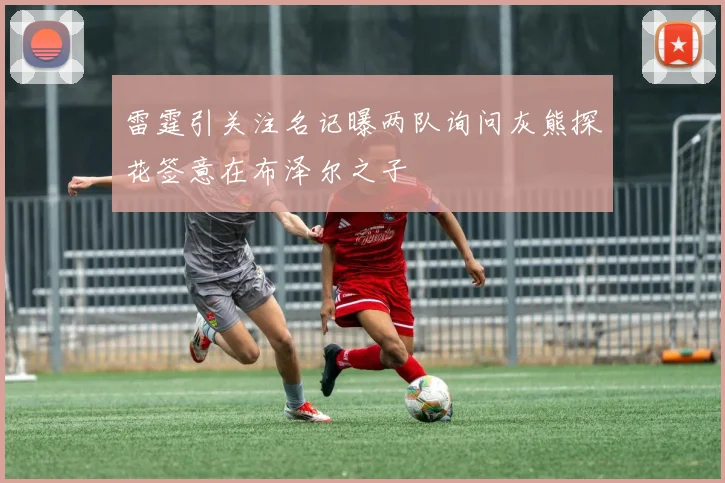 雷霆引关注名记曝两队询问灰熊探花签意在布泽尔之子